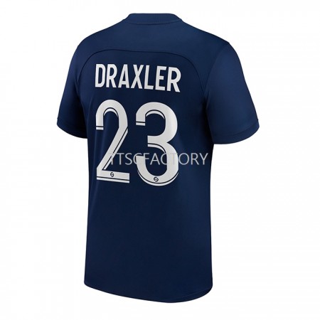 Fußballtrikots Paris Saint-Germain Draxler 23 2022-2023 Kurzarm Heimtrikotsatz kaufen